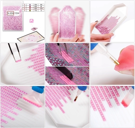 Precyzyjne i szybkie rozmieszczanie koralików