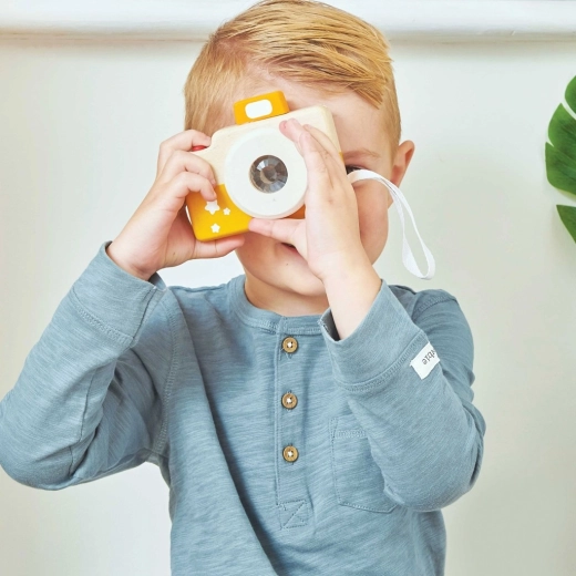 Zabawa w małego fotografa