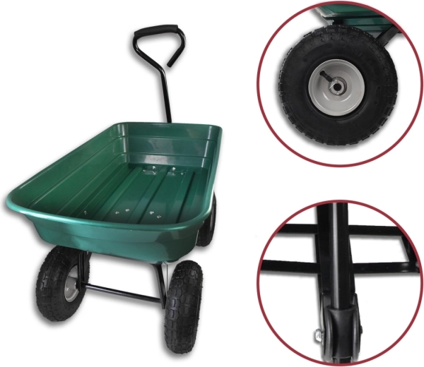 Wytrzymała rama i pojemna skrzynia