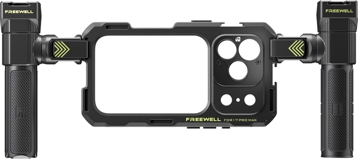 Freewell Genius Rig klatka kamerowa i uchwyt na telefon do iPhone 17 Pro Max