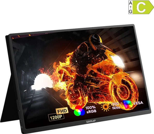 Przenośny monitor ZEUSLAP P16 Plus 16" WUXGA 180 Hz