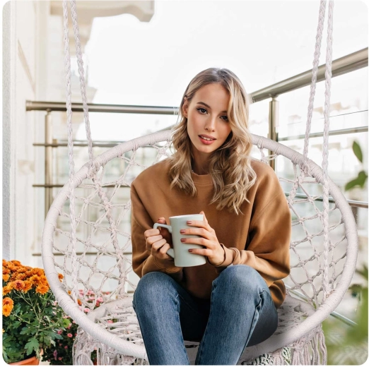 Komfortowy kształt dla prawdziwego odpoczynku