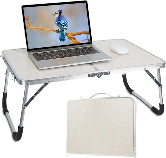 Składany przenośny stolik do biwaku i pod laptop 40 × 30 cm