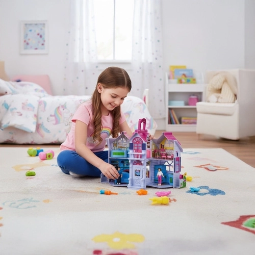 Wspiera wyobraźnię i umiejętności społeczne