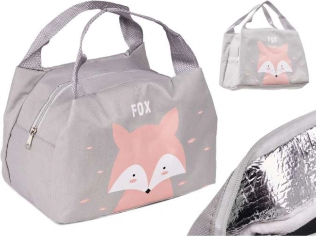 Termoizolacyjna torba na lunch z motywem lisa – Lisica