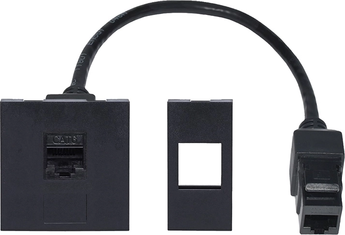 Dodatkowy moduł Solight RJ45 Cat6 do gniazd wpuszczanych serii PP128