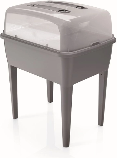 Zestaw sadzarki Respana planter set 77 cm, szary kamień