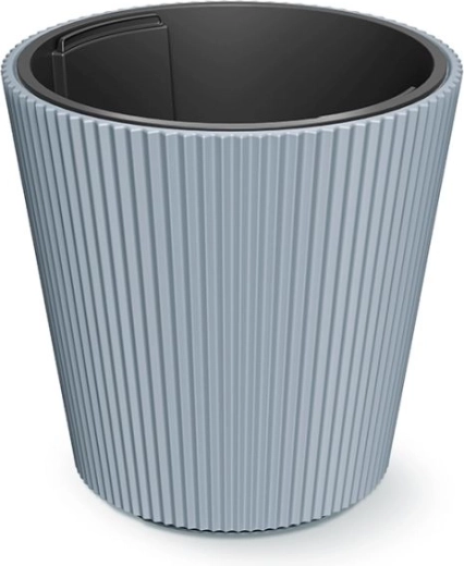 Donica Milly z wewnętrzną wkładką 34,9 cm – jasnoszara