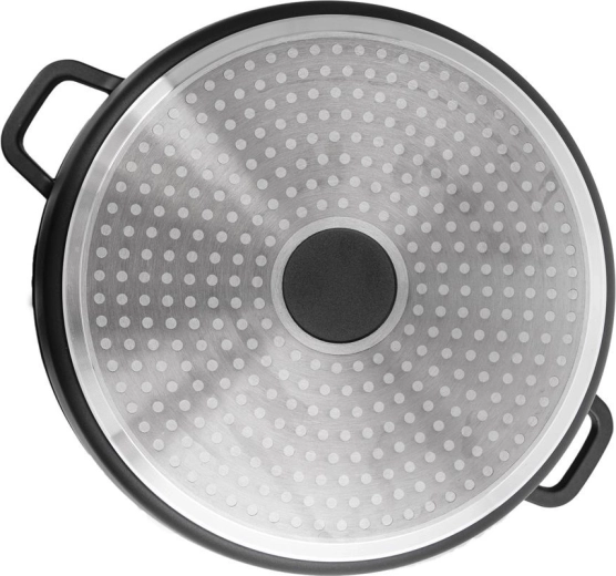 Kompatybilny z indukcją i równomierne nagrzewanie