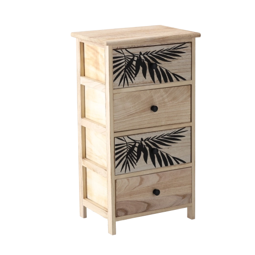 Komoda ZOFIA z 4 szufladami 40 × 29 × 73 cm