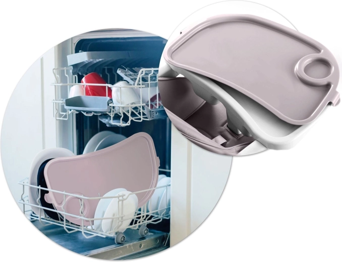 Wyjmowana tacka z wkładką, idealna do szybkiego czyszczenia