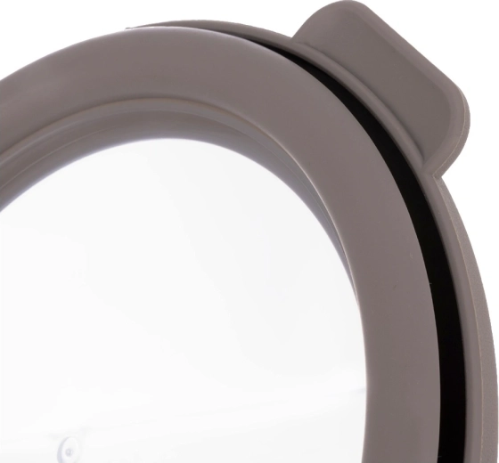 Pokrywka z przezroczystym okienkiem i uszczelnieniem