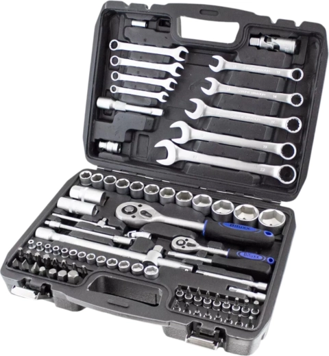 Przejrzysta organizacja w solidnej walizce