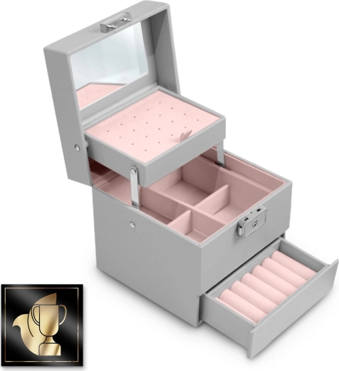 Zamykana pokrywa z lusterkiem