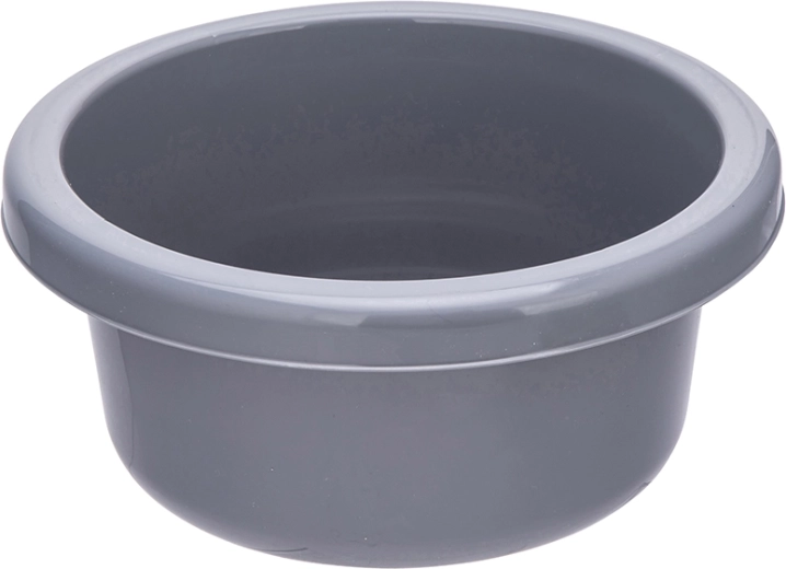 Okrągła plastikowa misa 31 cm 6,2 l szara
