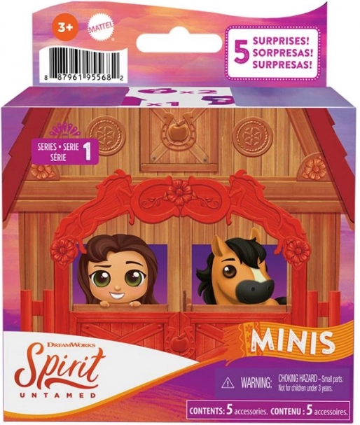 Figurki Mustang: Minikucyk i mini przyjaciel blond