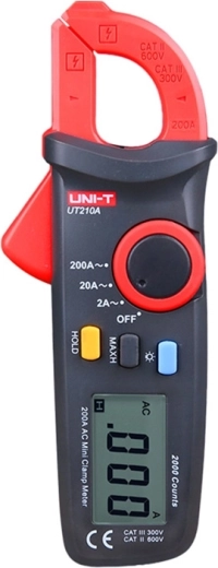 Uni-T mini cyfrowy miernik cęgowy UT210A