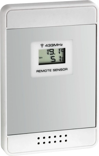 TFA bezprzewodowy czujnik temperatury i wilgotności z wyświetlaczem