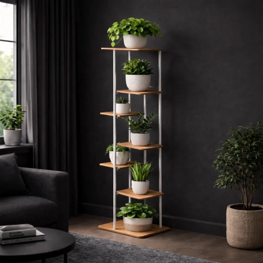 Loftowy design: metal + drewno