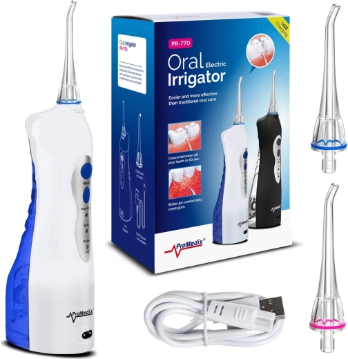 Bezprzewodowy irygator do jamy ustnej Promedix PR-770W