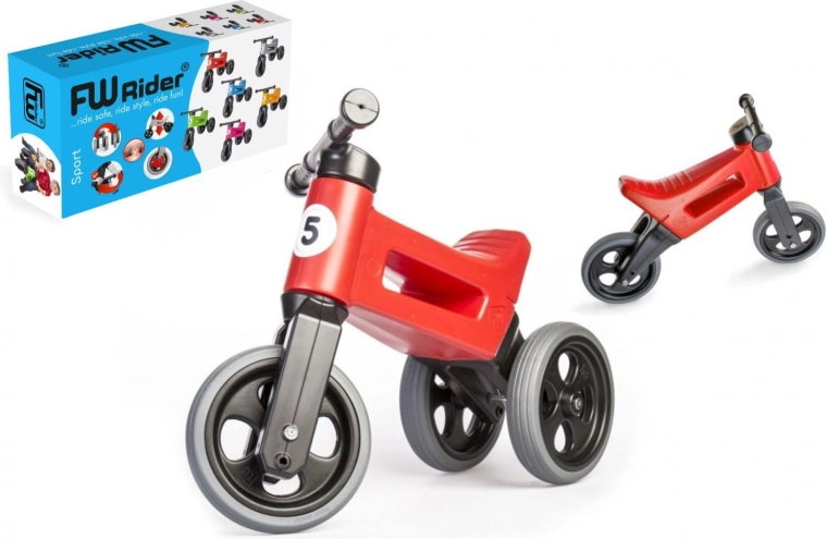 Jeździk Funny Wheels Rider Sport 2w1 dla dzieci – Czerwony