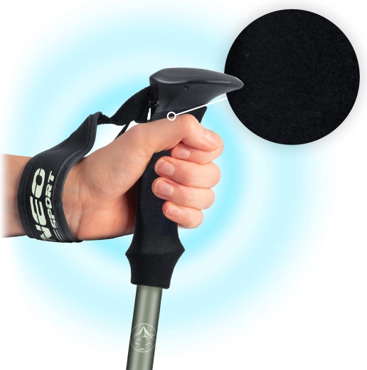 Ergonomiczna rękojeść EVA i regulowany pasek