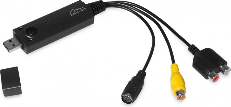 Połączenie przez USB i wejścia AV