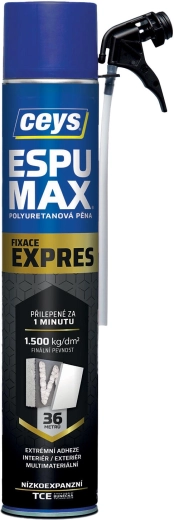 Montażowa niskoekspansyjna pianka z rurką ESPUMAX EXPRESS CEYS 750 ml