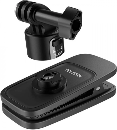 Telesin klips do plecaka z szybkozłączką do kamer sportowych