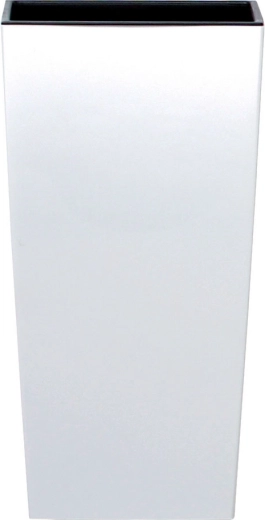 Doniczka Urbi Square Matt z wkładem 14 cm – biała