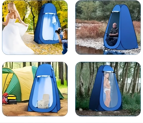 Prywatność do przebierania, prysznica i WC