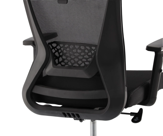 Oddychające siatkowe oparcie z podparciem lędźwiowym