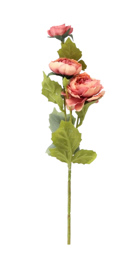 Realistyczne wykonanie kwiatów i liści