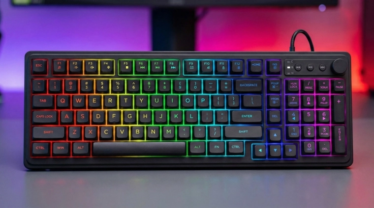 Podświetlenie RGB dla gamingowej atmosfery
