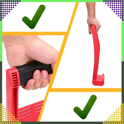 Ergonomiczny, antypoślizgowy uchwyt