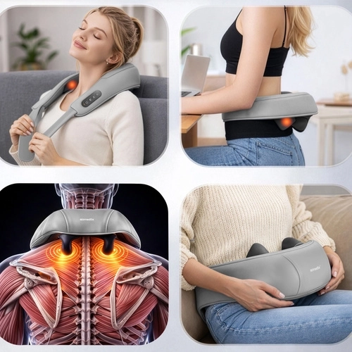 Masaż shiatsu na szyję, barki i plecy