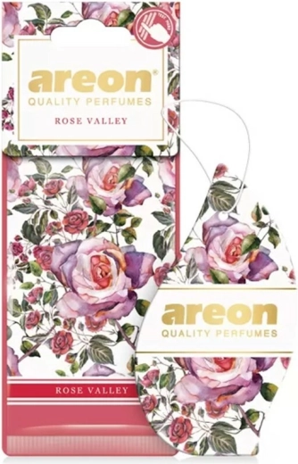 Wiszony odświeżacz powietrza AREON Rose Valley