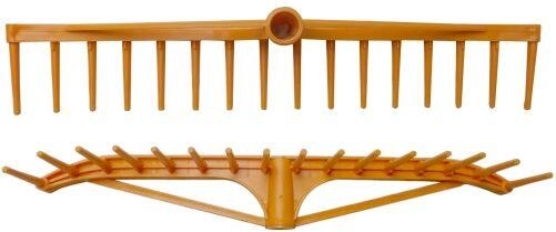 Grabie do siana 59 × 10 cm, 16 zębów, plastikowe, bez trzonka