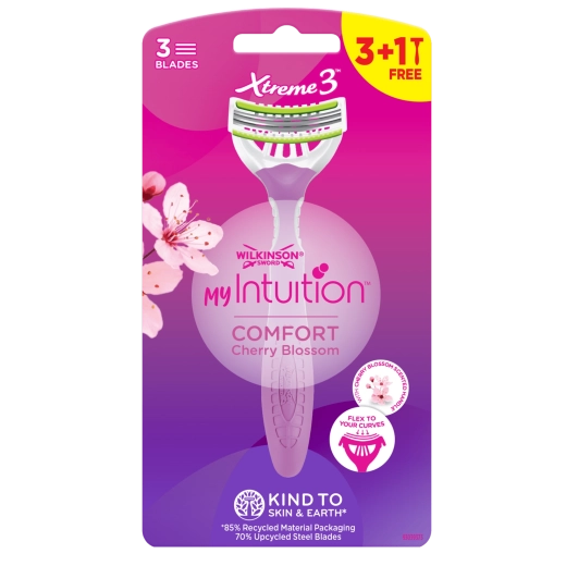 Damska jednorazowa maszynka do golenia WILKINSON Xtreme 3 Beauty 3+1 szt.