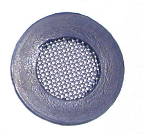 Uszczelka z nierdzewnym sitkiem 1/2″ do nakrętek przelotowych (2 szt.)