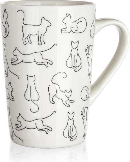 Ceramiczny kubek CATS 450 ml