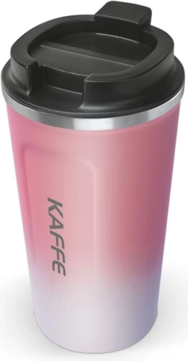 Kubek termiczny Lamart Kaffe 500 ml różowy