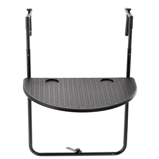 Wytrzymały rattanowy wygląd i uchwyty na napoje