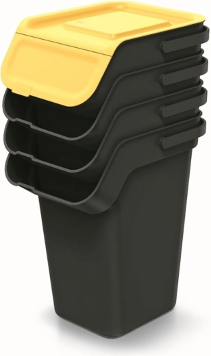 Kolorowe pokrywy dla szybkiej segregacji