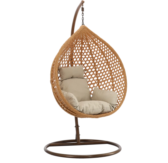 Stabilny brązowy stojak