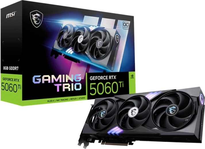 MSI GeForce RTX 5060 Ti 8GB Gaming trio OC karta graficzna