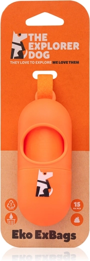 Dyspenser na woreczki dla psów z 1 rolką EXPLORER DOG