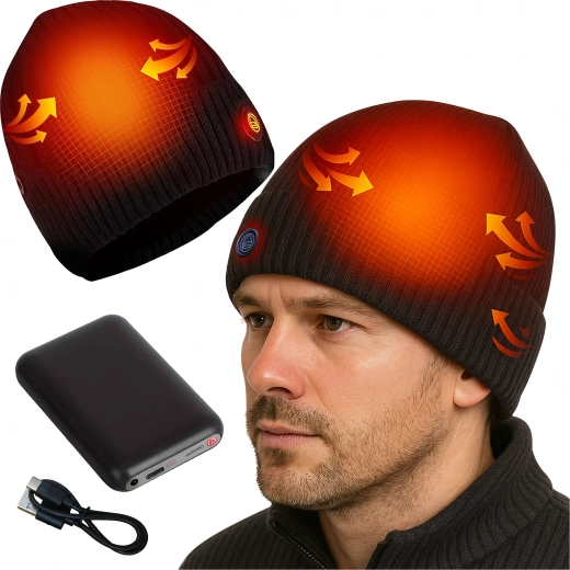 Do 8 godzin ciepła z powerbankiem 5000 mAh