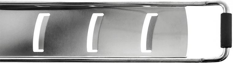 Pięć ostrych stalowych ostrzy do równomiernych plastrów