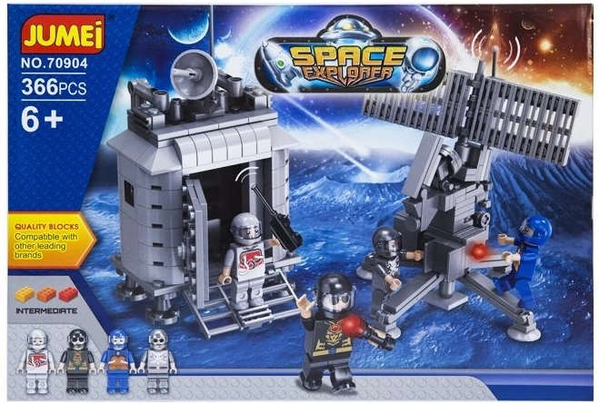 Klocki konstrukcyjne Jumei Space Explorer – wyprawa kosmiczna 366 elementów - 1 szt.